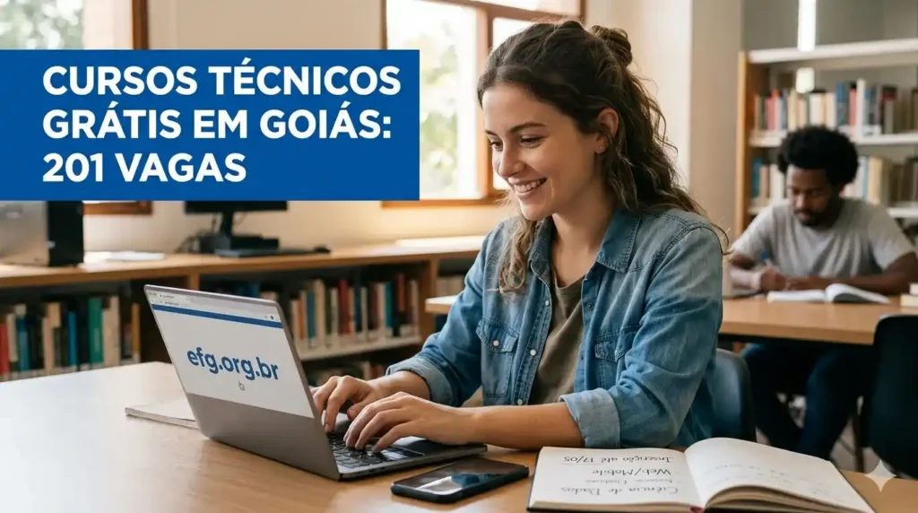 201 vagas grátis nas Escolas do Futuro de Goiás com inscrições até 17 de maio