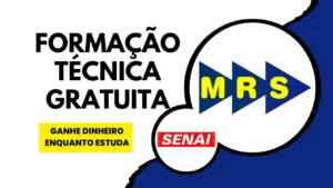 Aprendiz MRS SENAI Horto: até R$&hellip;