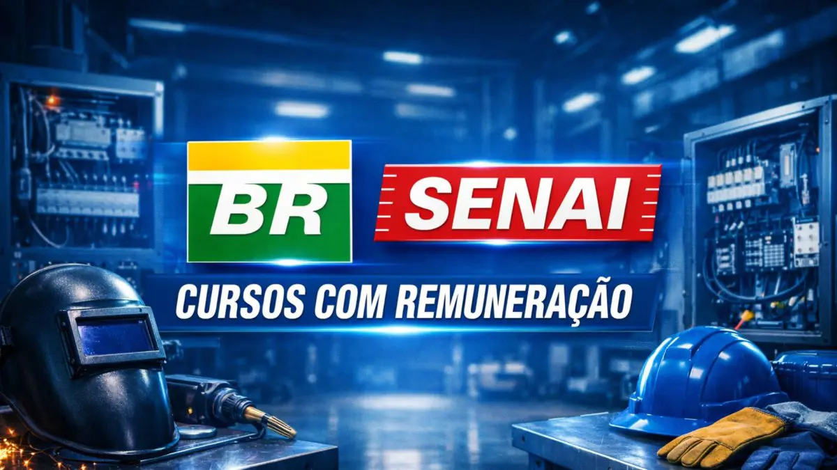 Programa Autonomia e Renda: bolsa do SENAI vai de R$ 660 a R$ 858 por mês