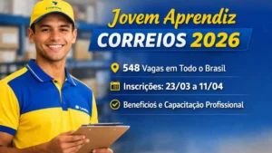 Correios libera vagas de Jovem Aprendiz&hellip;