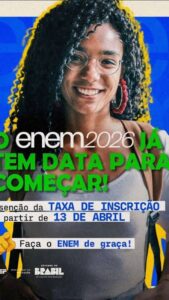 ENEM 2026: Novas vagas disponíveis para&hellip;