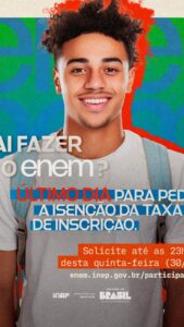 Isenção ENEM 2026 e justificativa 2025&hellip;