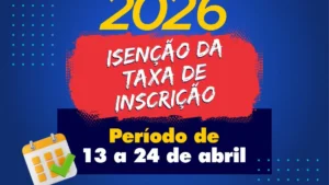 Isenção do Enem 2026: documentos válidos&hellip;