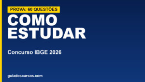 IBGE 2026: prova de 60 questões;&hellip;