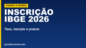 IBGE 2026: como se inscrever no&hellip;