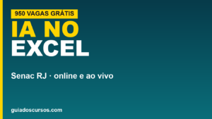 Senac RJ: 950 vagas grátis em&hellip;