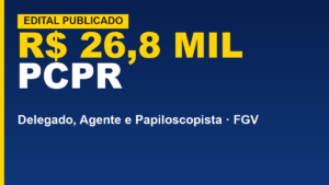 PCPR abre concurso com salário de&hellip;