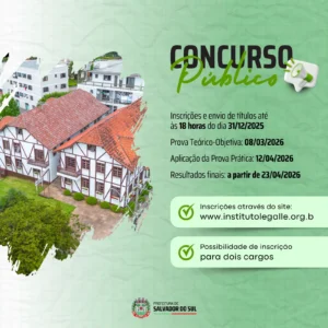 Concursos públicos em Salvador (BA) 2026:&hellip;