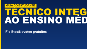 Instituto Federal oferece técnico integrado grátis;&hellip;