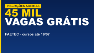 FAETEC abre 45 mil vagas em&hellip;