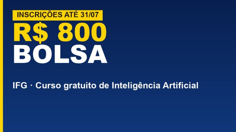 IFG abre curso gratuito de Inteligência&hellip;