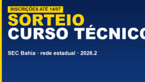 SEC Bahia abre sorteio de vagas&hellip;