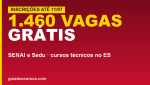 SENAI e Sedu ofertam 2.117 vagas&hellip;