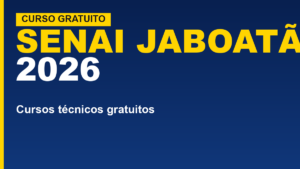 SENAI Jaboatão dos Guararapes (PE) 2026:&hellip;