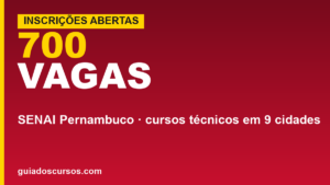 SENAI Pernambuco abre 700 vagas em&hellip;