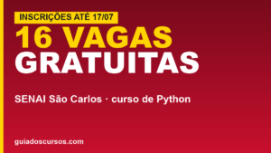SENAI São Carlos abre 16 vagas&hellip;
