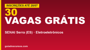 SENAI libera 30 vagas gratuitas em&hellip;