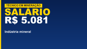 Técnico em Mineração 2026: salário de&hellip;