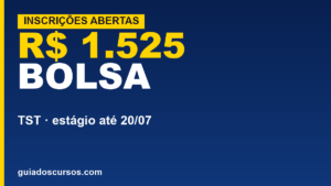 TST abre estágio 2026: bolsa de&hellip;