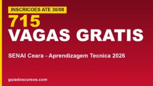 SENAI Ceará abre 715 vagas gratuitas&hellip;