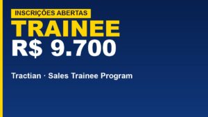 Tractian abre trainee com salário de&hellip;