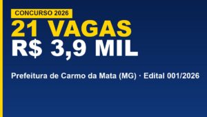 Prefeitura de Carmo da Mata (MG)&hellip;