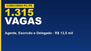Polícia Civil de PE abre 1.315&hellip;